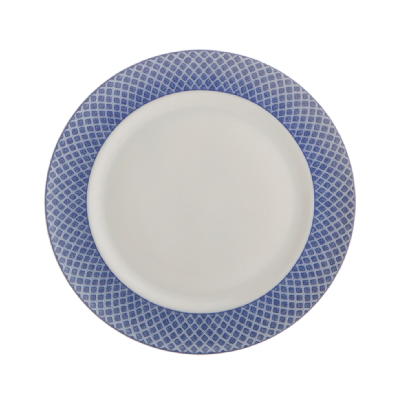 Mottahedeh Blue Dragon Dessert Plate, Solid Band - Be On Park