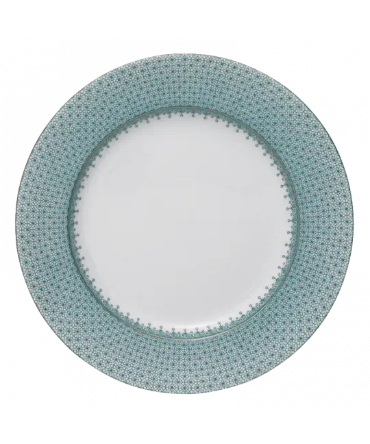 Green Lace Dinner Plate - Be On Park