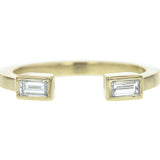 John Apel baguette diamond ring - Be On Park