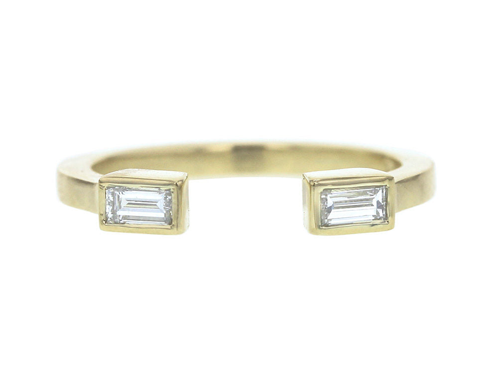 John Apel baguette diamond ring - Be On Park
