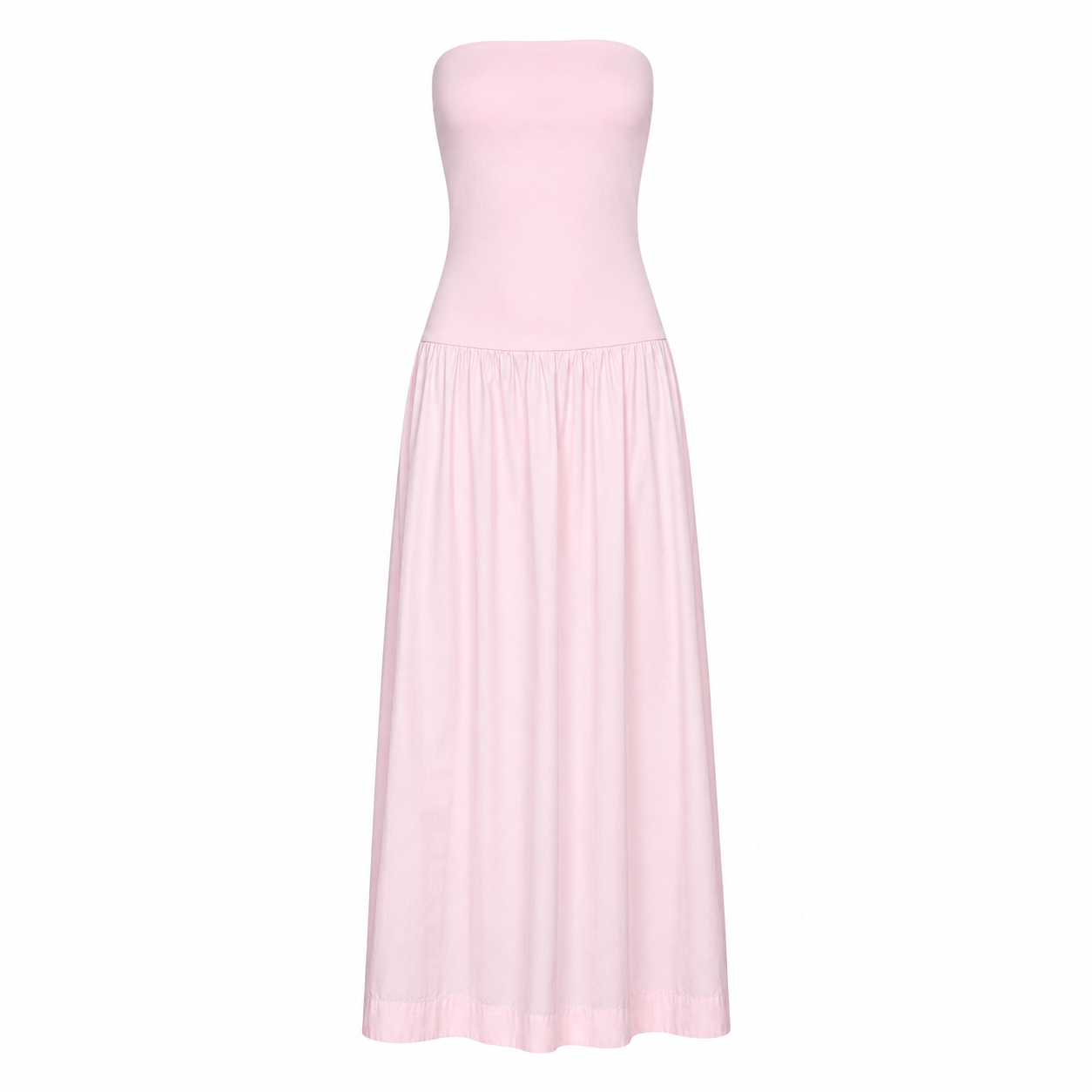 Cotton Bandeau Dress