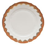 Herend Fish Scale Rust Dinner Plate - Be On Park