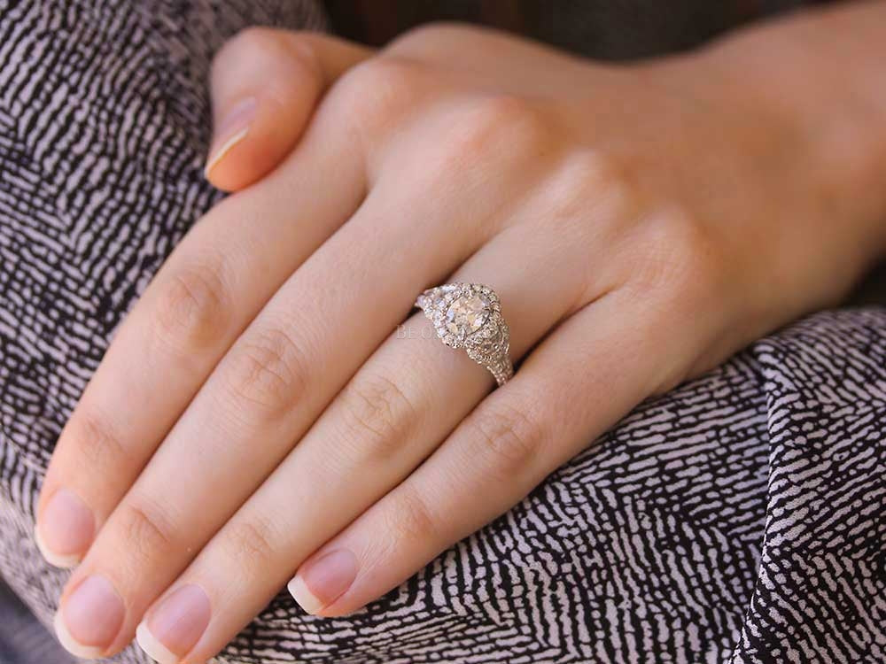 JB Star oval diamond ring - Be On Park