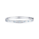 Kwiat Portofino Slim Bangle with Mixed Shape Diamonds - Be On Park