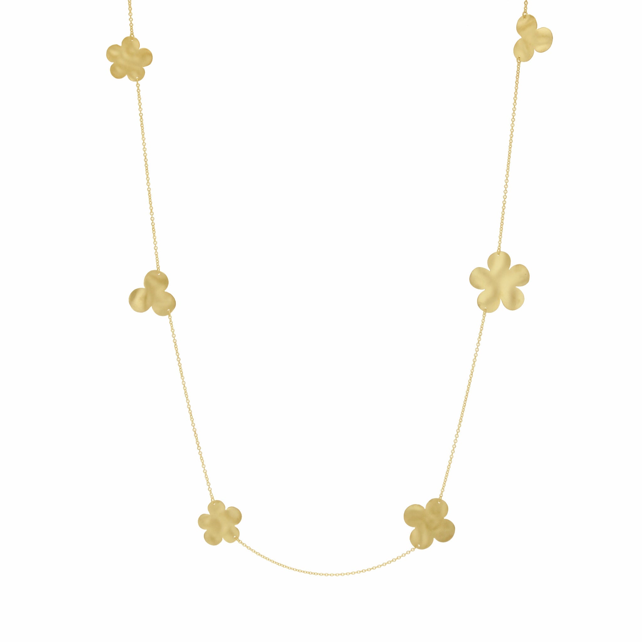 Marika Desert Gold Flower Station Necklace - Be On Park