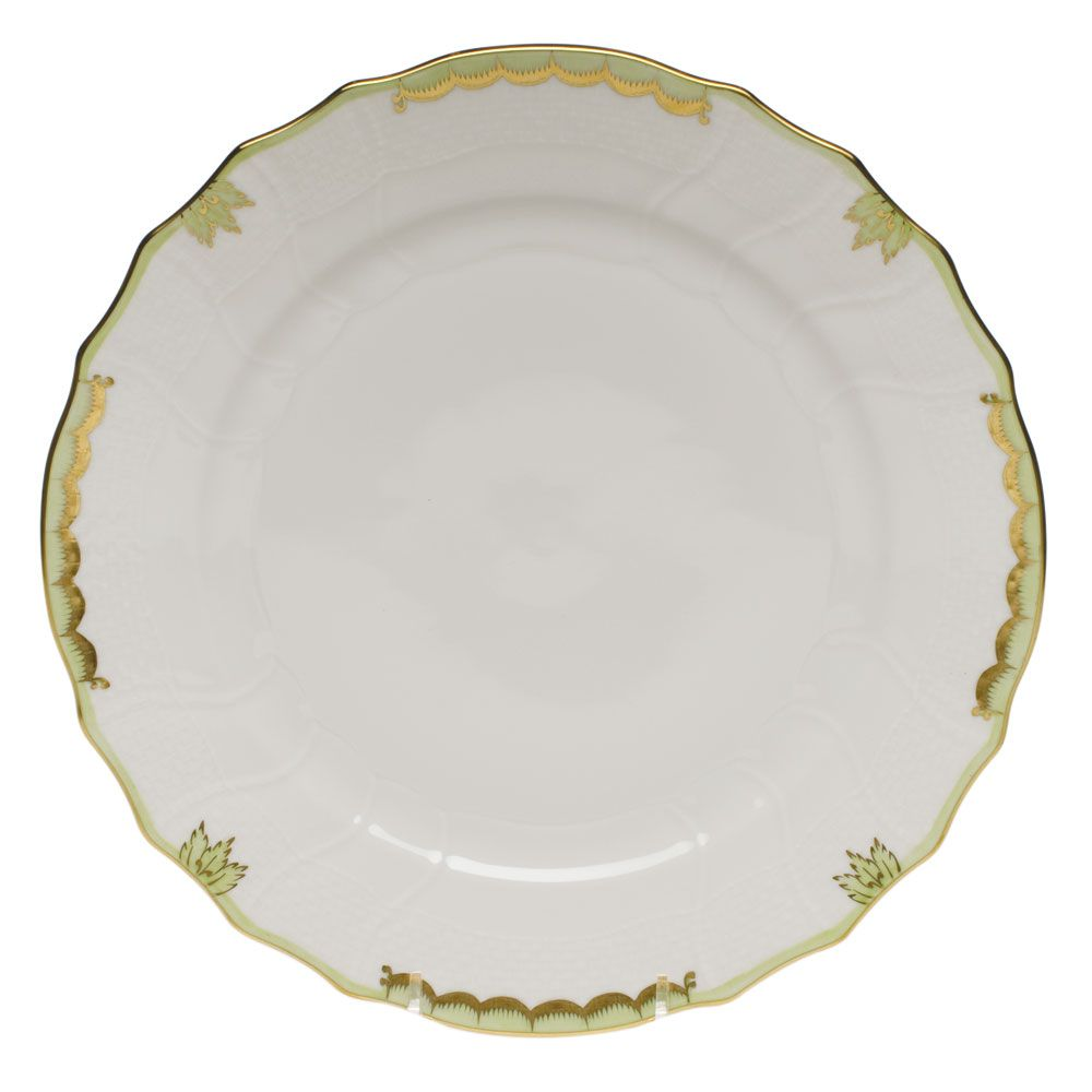Herend Princess Victoria Green Dinner Plate - Be On Park