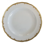 Chelsea Feather Gold Dinner Plate - Be On Park