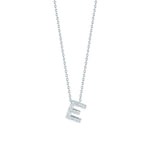 Roberto Coin 16-18" love letter diamond "E" necklace, additional letters available - Be On Park