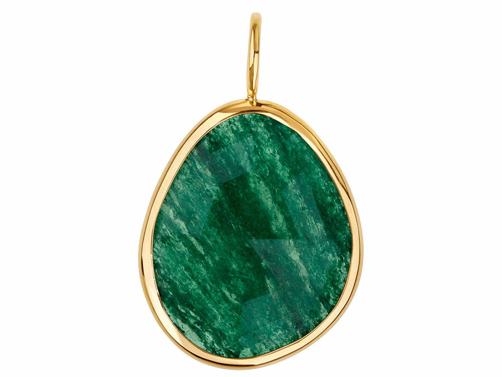 Heather B. Moore adventurine Elizabeth Stone, one-of-a-kind - Be On Park