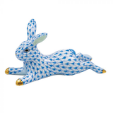 Herend Blue Lounging Bunny - Be On Park