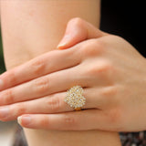 Suzanne Kalan Yellow Gold Diamond Heart Ring - Be On Park