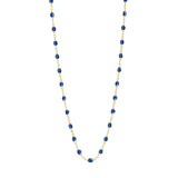 Classic Gigi Clozeau Necklace in Yellow Gold, 16.5", White - Be On Park