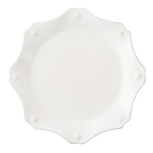 Juliska Berry & Thread Whitewash Scallop Dessert/Salad Plate - Be On Park