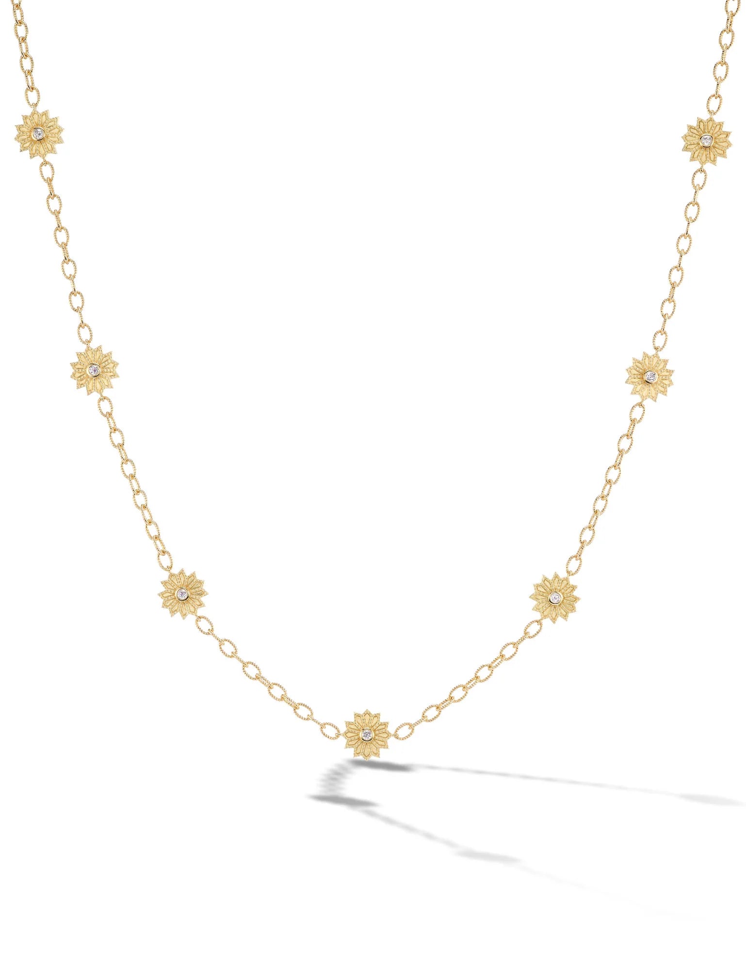 Orly Marcel Sacred Flower Station Necklace - Be On Park