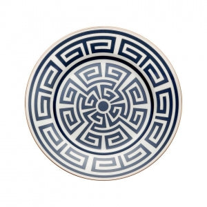 Ginori Labirinto Zaffiro Flat Dessert Plate - Be On Park