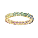 Kimberly Collins Rainbow Sapphire Eternity Band - Be On Park