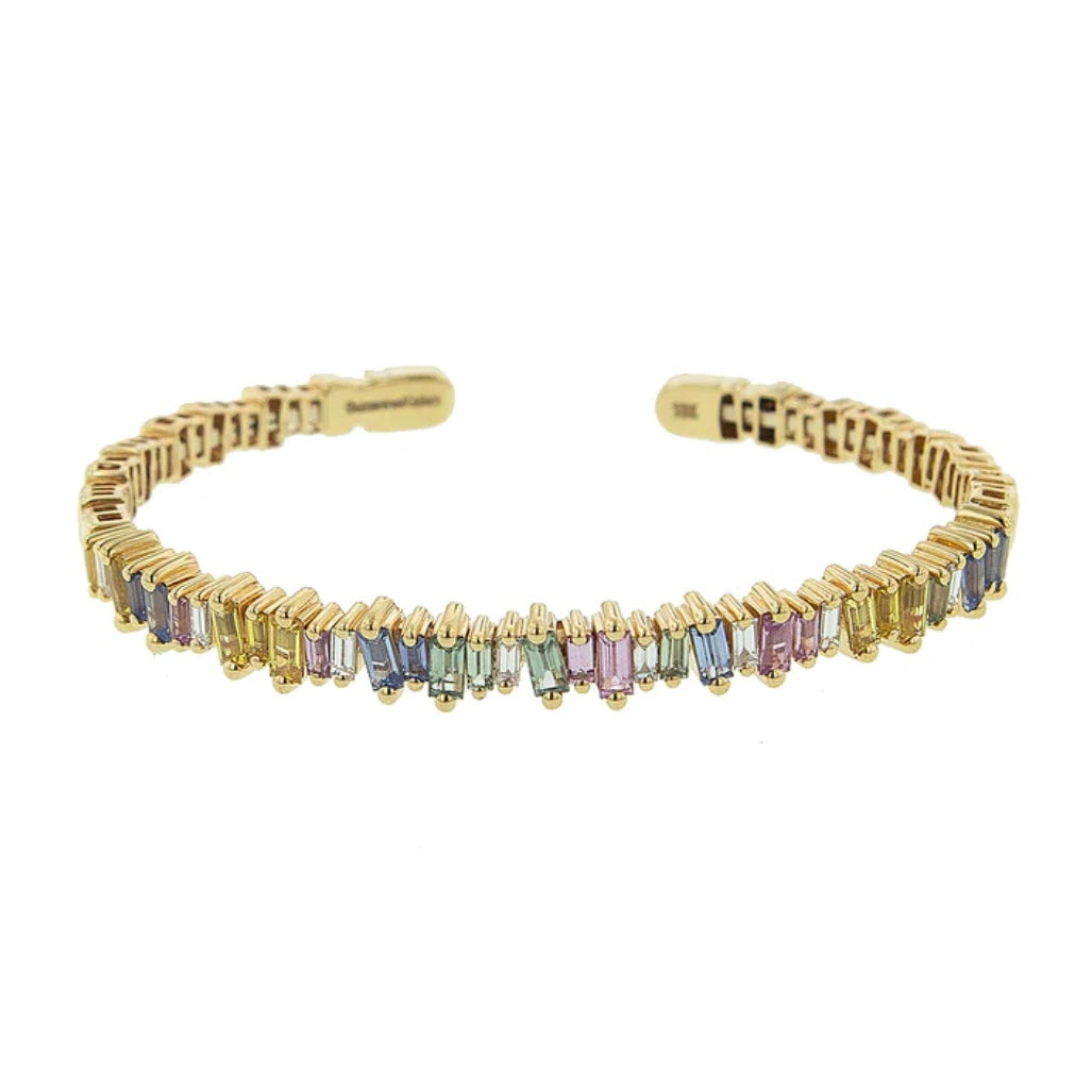 Suzanne Kalan Pastel Sapphire Bangle - Be On Park