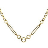 Vintage Small Elongated and Round Link Chain - Be On Park
