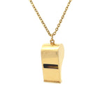 Vintage Gold Whistle Charm - Be On Park