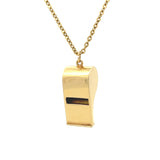 Vintage Gold Whistle Charm - Be On Park