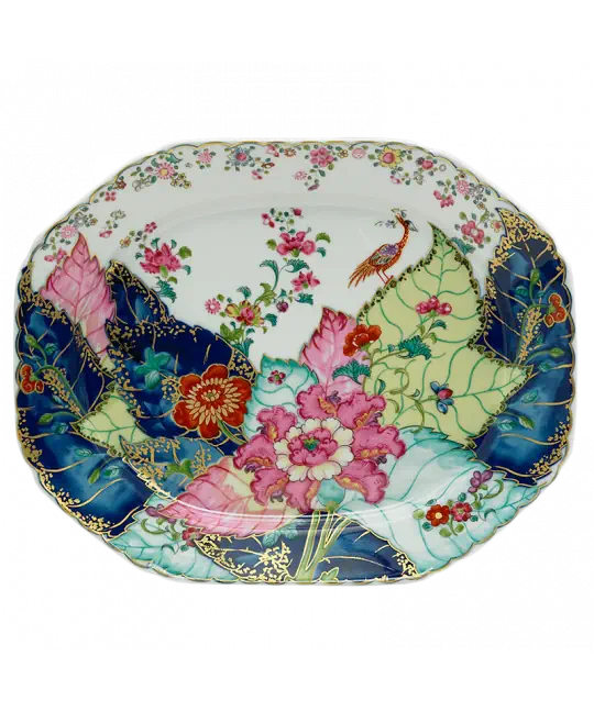 Mottahedeh Tobacco Leaf Medium Platter, 13" - Be On Park