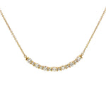 American Jewelry Design 0.30ctw Diamond Bar Necklace - Be On Park