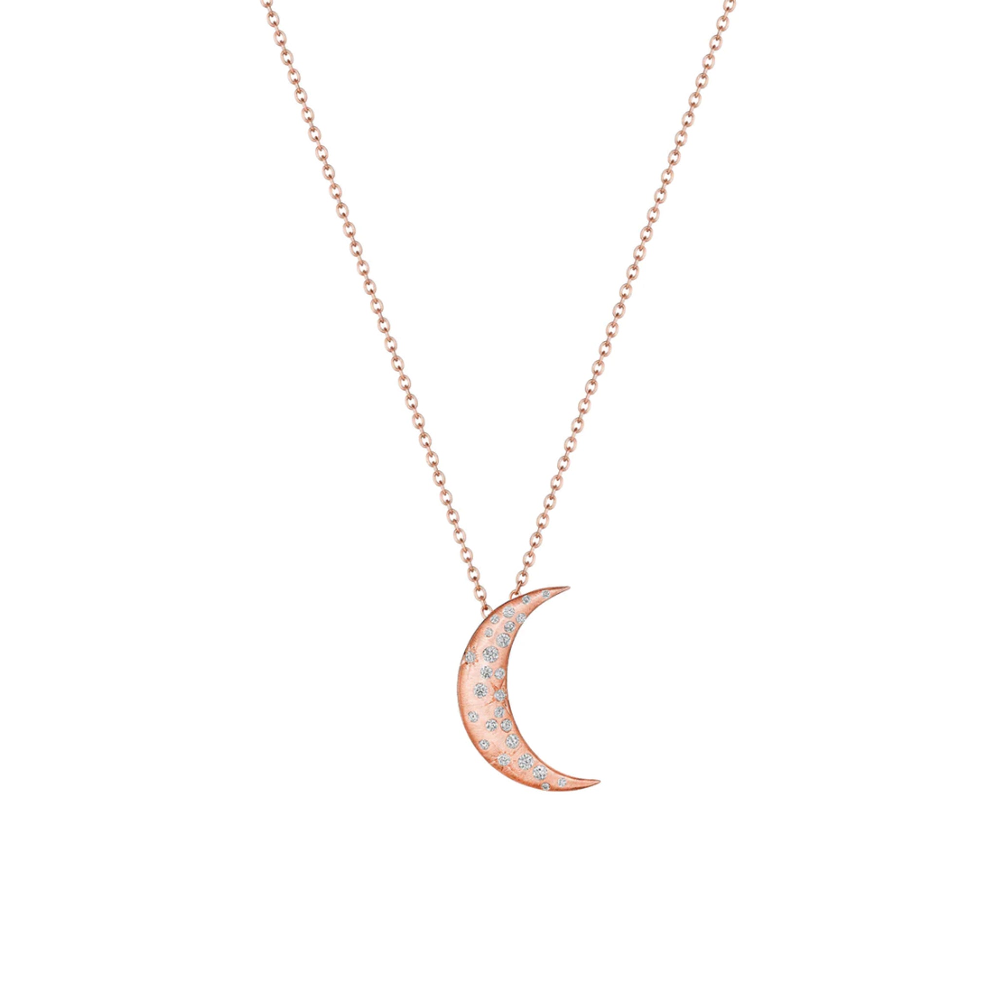 Penny Preville Galaxy Crescent Moon Diamond Necklace - Be On Park