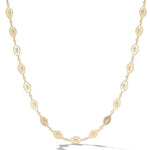 Orly Marcel Marquise Necklace with Diamonds - Be On Park