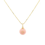 Devon Woodhill Pink Opal Morning Star Charm with Diamond