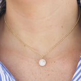 Devon Woodhill White Agate Morning Star Charm with Diamond