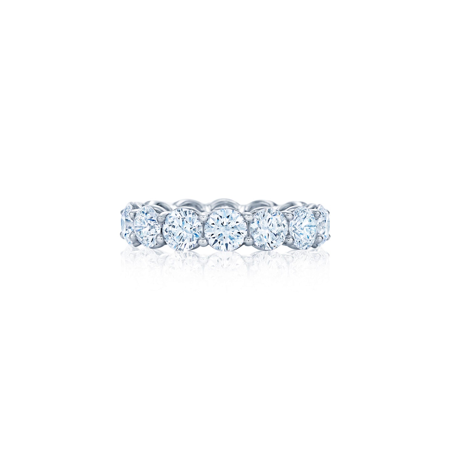 Kwiat Signature Eternity Wedding Ring with Round Diamonds - Be On Park