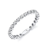 Shy Creation Prong Set Diamond Band