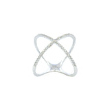 Afarin Diamond "X" Ring