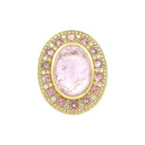 Be x Lauren K Kunzite, Pink Spinel and Diamond Diva Ring
