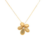 Roberto Coin Diamond Flower Necklace