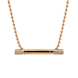 Roberto Coin Diamond Domino Necklace