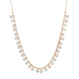 John Apel Bezel-Set Diamond Necklace