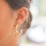 Roberto Coin Large Spiral Earrings - Be On Park