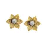 Sethi Couture Diamond Flower Earrings