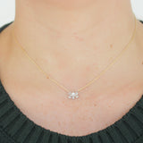 John Apel Diamond Butterfly Necklace