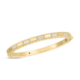 Mosaic Alternating Diamond Bangle - Be On Park