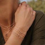 Gigi Clozeau Opal Classic Bracelet in Yellow Gold, 6.7" - Be On Park