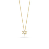 Roberto Coin TINY TREASURES DIAMOND STAR OF DAVID NECKLACE