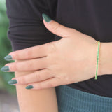 Kwiat Bangle with Tsavorites