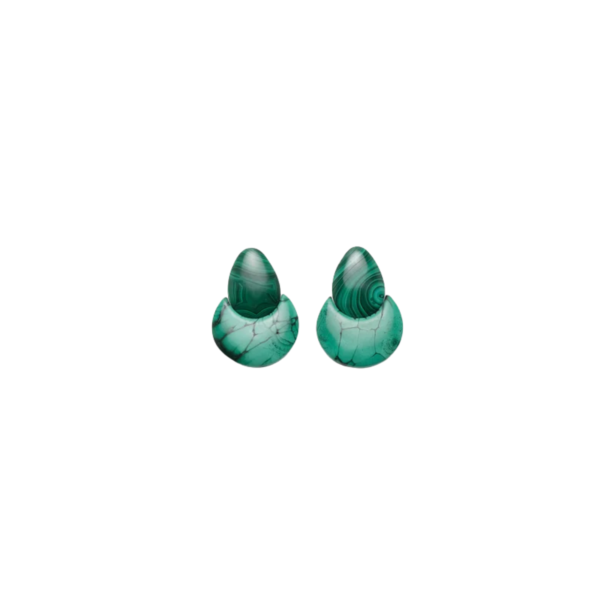 Monies Malachite & Mother of Pearl Earrings - Be On Park