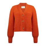 Eleven Six Sara Cardi Sweater in Tangerine