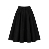 Secular Angie Cotton Poplin Skirt in Black - Be On Park