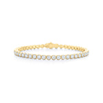 Kwiat 2.85ctw Diamond Riveria Bezel Set Line Bracelet - Be On Park