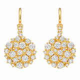 Paul Morelli Confetti Circle Diamond Drop Earrings