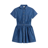 Suzie Kondi Koukla Dress in Denim - Be On Park